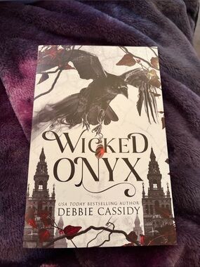 Target Paperback Book with Black, White & Red Cover - Wicked Onyx Style